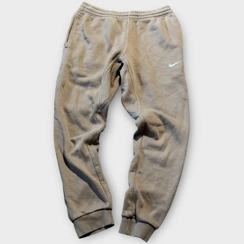 Nike Pants Mens Medium Brown Tapered Fleece Casual Jogger Activewear